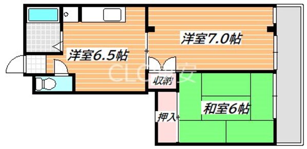 舞浜駅 徒歩26分 3階の物件間取画像